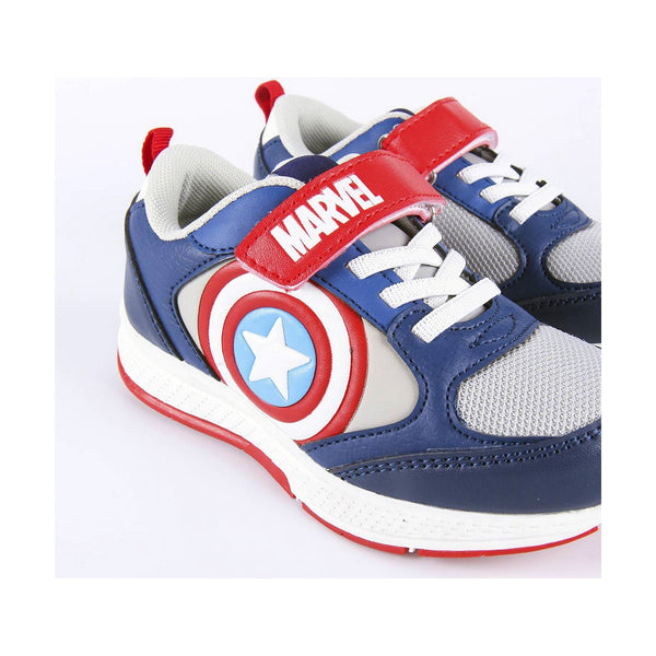 Chaussures de Sport pour Enfants The Avengers Bleu Rouge Gris