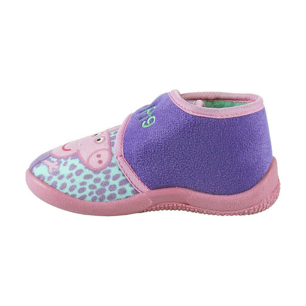 Pantofole Per Bambini 3D Peppa Pig Viola Rosa