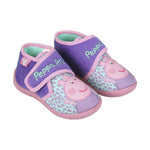 3D House Slippers Peppa Pig Purple Pink