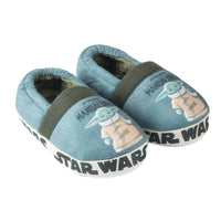 House Slippers The Mandalorian Green