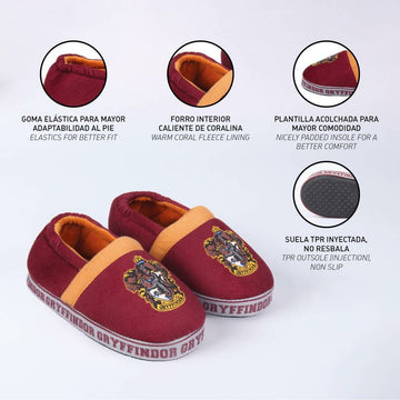 Chaussons Harry Potter Rouge