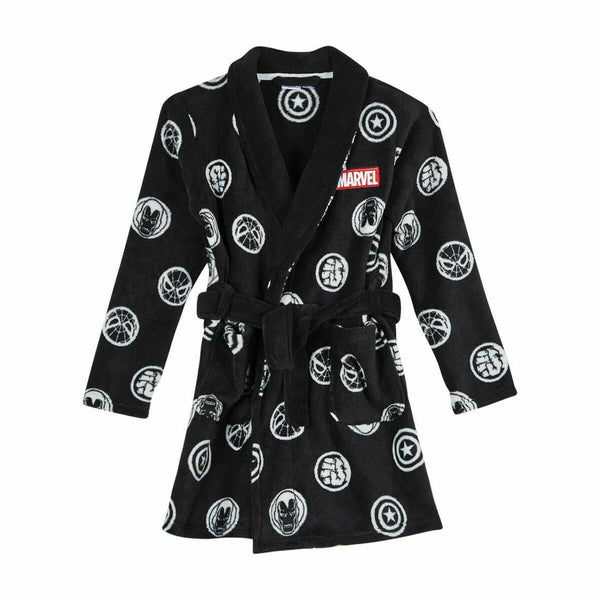 Children's Dressing Gown Marvel Black