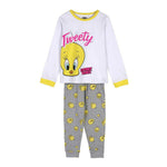 Pyjama Enfant Looney Tunes Blanc