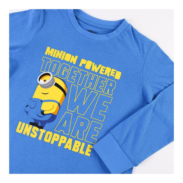 Schlafanzug Für Kinder Minions Blau