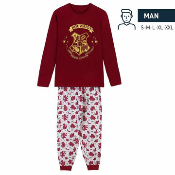 Pyjama Harry Potter Homme Rouge (Adultes)