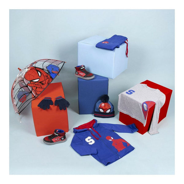 Kinder-Trainingsanzug Spiderman Blau