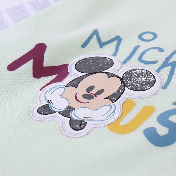 Pyjama Enfant Mickey Mouse Vert Gris Rose