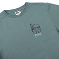 Herren Kurzarm-T-Shirt Boba Fett Dunkelgrün Unisex-Erwachsene