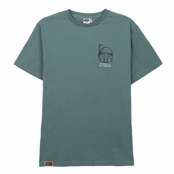 T-shirt à manches courtes homme Boba Fett Vert foncé Adultes unisexes