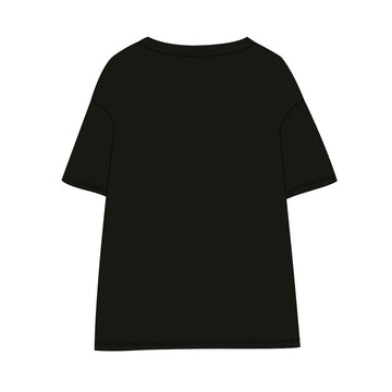 Women’s Short Sleeve T-Shirt Snoopy Black
