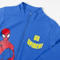 Tuta da Bambini Spiderman Azzurro