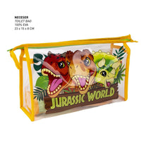 Ensemble de Toilette pour Enfant de Voyage Jurassic Park 4 Pièces Orange