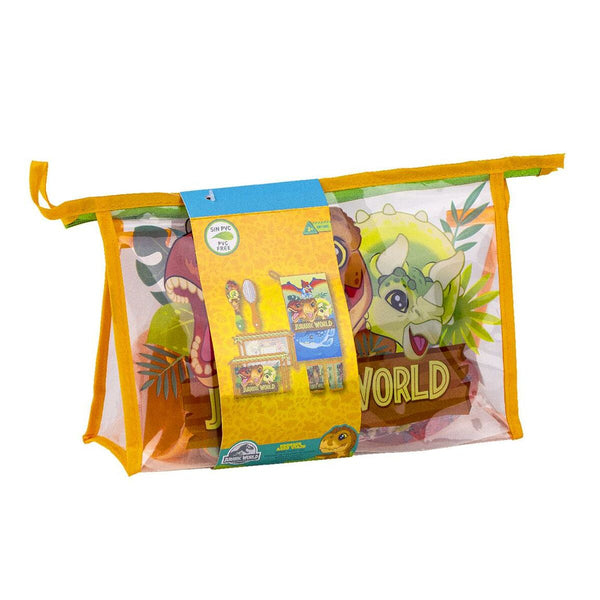 Child's Toiletries Travel Set Jurassic Park 4 Pieces Orange