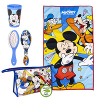Kinder Reisetoilettengarnitur Mickey Mouse 4 Stücke Blau