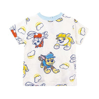 Kurzarm-T-Shirt The Paw Patrol Beige