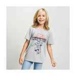 Kurzarm-T-Shirt Spiderman Für Kinder Grau