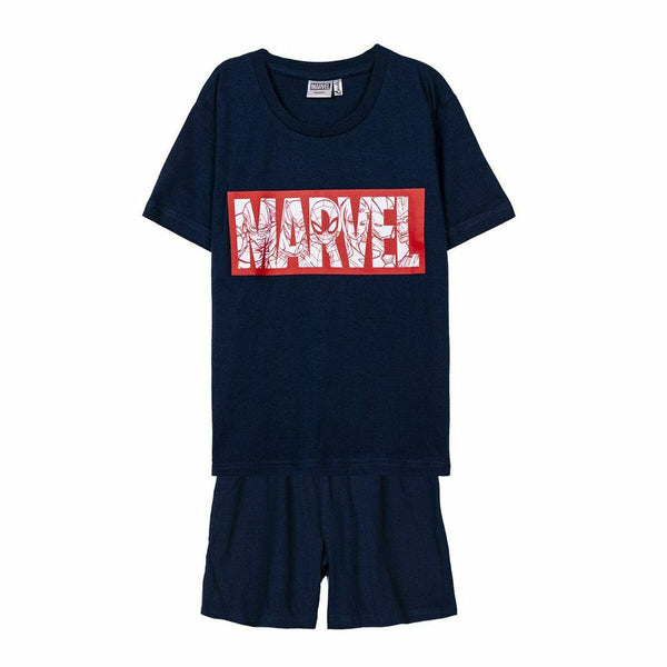Schlafanzug Für Kinder Marvel Dunkelblau