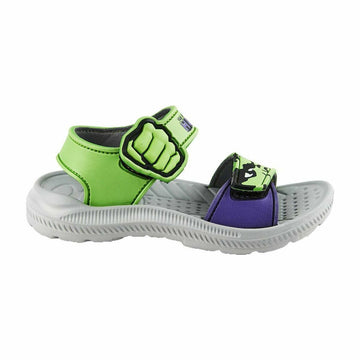 Children's sandals The Avengers Green