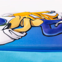 Cartable 3D Sonic 25 x 31 x 9 cm Bleu