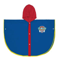 Cape Imperméable à Capuche The Paw Patrol Bleu