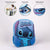 Zaino Scuola 3D Stitch Azzurro 25 x 31 x 10 cm