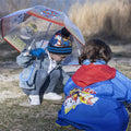 Cape Imperméable à Capuche The Paw Patrol Bleu