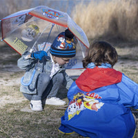 Cape Imperméable à Capuche The Paw Patrol Bleu