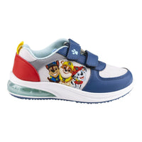 Scarpe Sportive con LED The Paw Patrol Velcro Azzurro