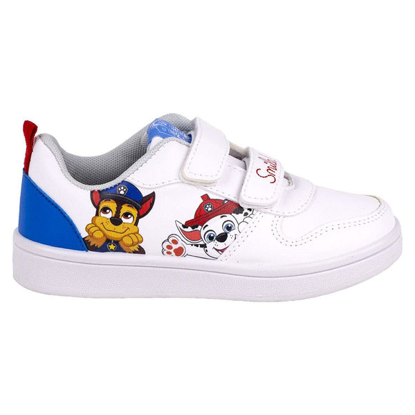 Chaussures de Sport pour Enfants The Paw Patrol Velcro Blanc