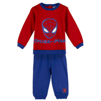 Kinder-Trainingsanzug Spiderman Rot Blau