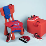 Kinder-Trainingsanzug Spiderman Rot Blau