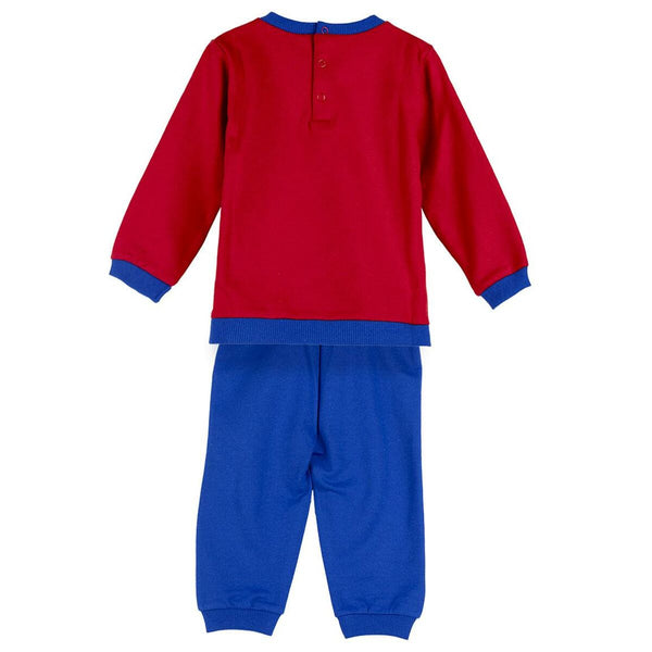 Kinder-Trainingsanzug Spiderman Rot Blau