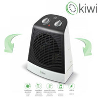 Portable Heater Kiwi KHT-8417 2000W Black White