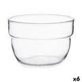 Bowl Motto 6 Units 200 ml Transparent Glass