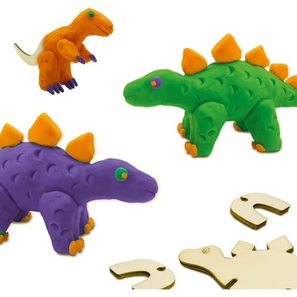 Komplet plastelina SES Creative Dinosaurs Brez glutena