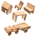 Playset SES Creative Joinery Workshop (57 Pieces)