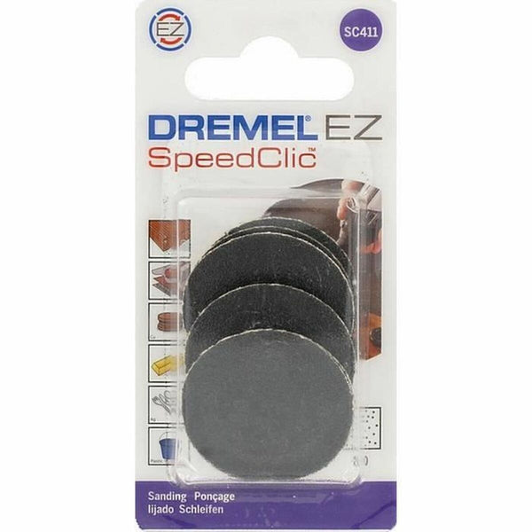 Disques abrasifs Dremel SC411 Ez Speedclick Multi-outils (6 Unités)