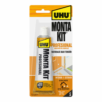 Scellant/Adhésif UHU 6310658 Montakit Professionnel Blanc 125 g