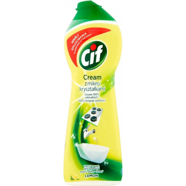 Surface cleaner Cif Cream Lemon 540 g