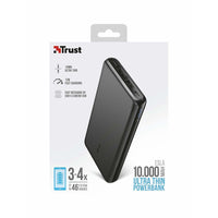 Powerbank Trust Esla Thin 10000 mAh Black