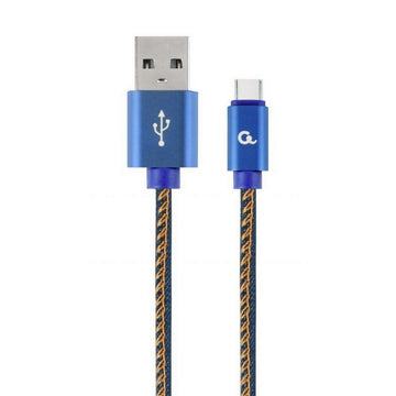 USB A to USB C Cable GEMBIRD CC-USB2J-AMCM-1M-BL Blue 1 m