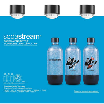 Bottiglia sodastream Bubbles of color 3 Pezzi