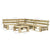 4 Piece Garden Lounge Set Pallets Wood