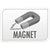 Mosquito net Progarden Magnetic 2 Pieces Doors Fibreglass Black (50 x 220 cm)