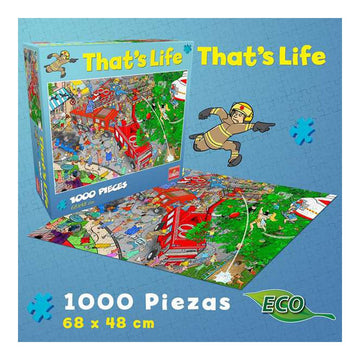 Puzzle That´s Life  Goliath Fire Station (1000 pcs)