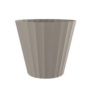 PLASTIKEN Pot Doric Maceta - Ø32 x 29 cm - Taupe