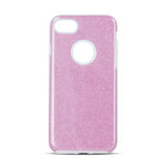 Glitter 3in1 case for iPhone XR pink