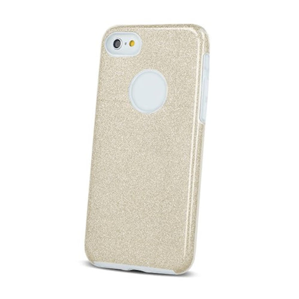 Glitter 3in1 case for Samsung A22 4G gold