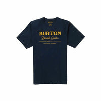 Men’s Short Sleeve T-Shirt Burton Durable Goods Black