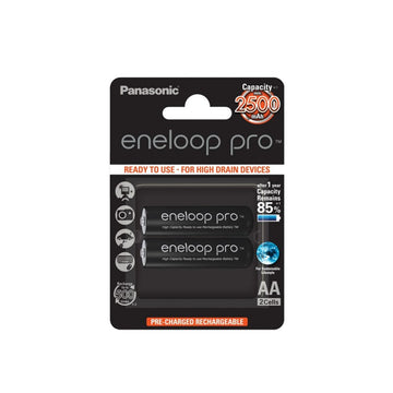 Panasonic Eneloop Pro R6/AA 2450mAh rechargeable – 2 pcs blister